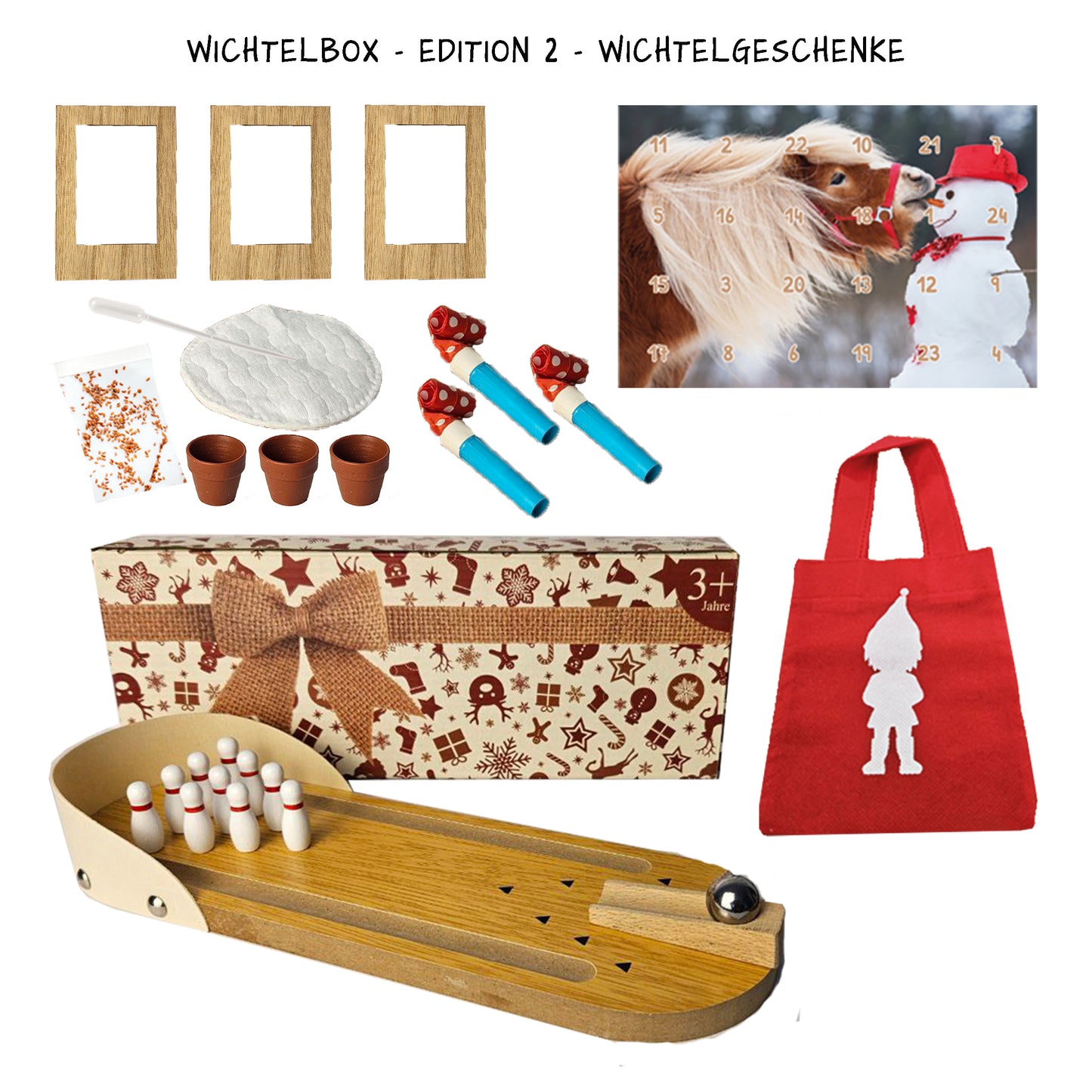 Wichtelbox Edition 2 (Das 2. Jahr) - mit Wichtelhaus und Wichteltüre