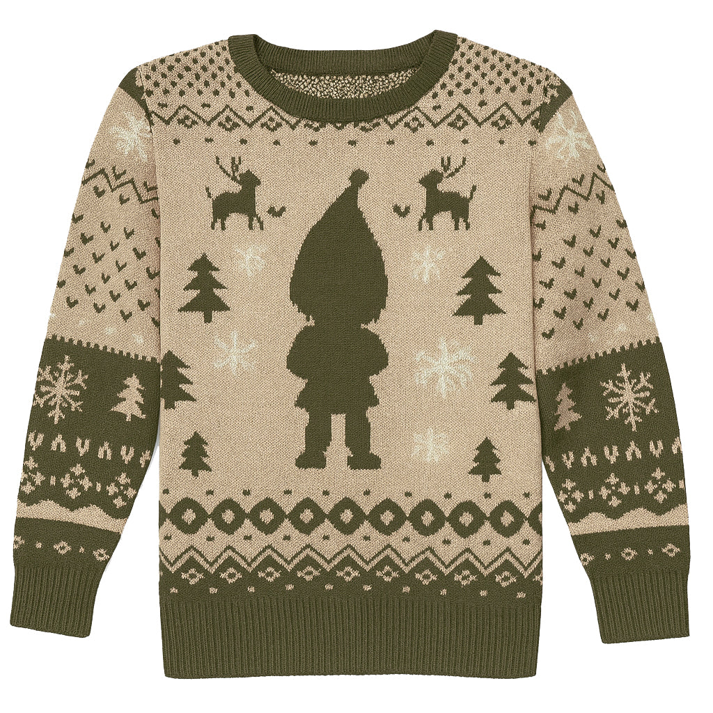 Wichtel Jacquard Pullover Kinder