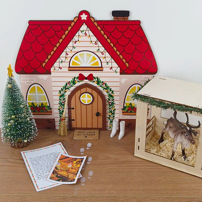 Wichtel-DIY: Geheimer Blick ins Wichtelhaus inkl. Wichtelbrief
