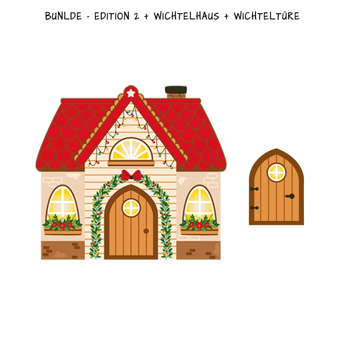 Wichtelbox Edition 2 (Das 2. Jahr) - mit Wichtelhaus und Wichteltüre