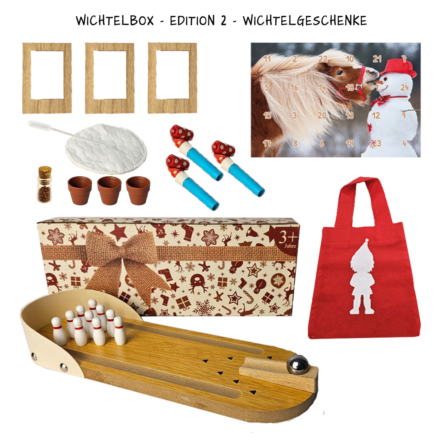 Wichtelbox Edition 2 (Das 2. Jahr) - ohne Wichtelhaus und Wichteltüre