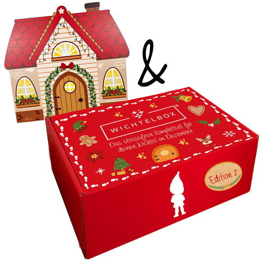 Wichtelbox Edition 2 (Das 2. Jahr) - mit Wichtelhaus und Wichteltüre
