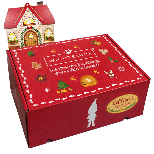 Wichtelbox Edition 1 (Das 1. Jahr) - mit Wichtelhaus und Wichteltüre