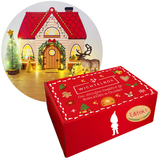 Wichtelbox Edition 1 (Das 1. Jahr) - mit Wichtelhaus und Wichteltüre