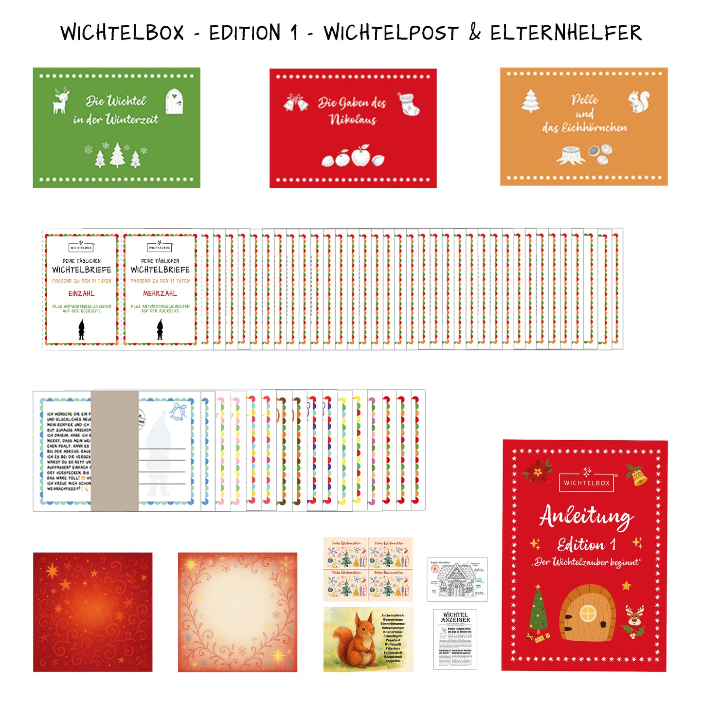 Wichtelbox Edition 1 (Das 1. Jahr) - "Der Wichtelzauber beginnt"