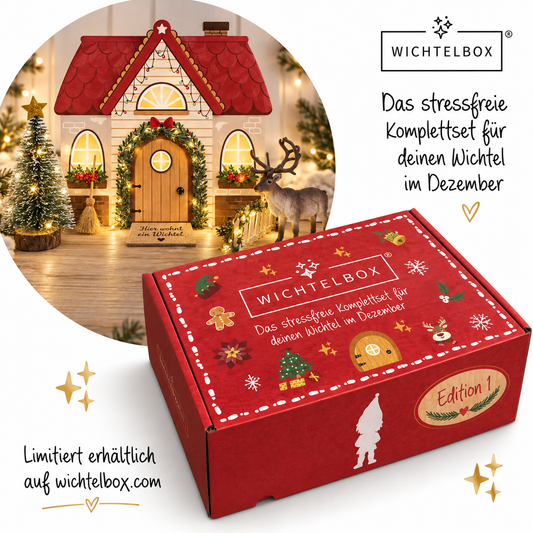 Wichtelbox Edition 1 (Das 1. Jahr) - mit Wichtelhaus und Wichteltüre